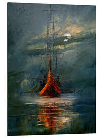 Gallery Print Mond und Meer