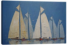 Leinwandbild Segeln