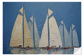 Wall sticker Sailing