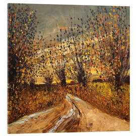 Acrylglasbild Sonnenuntergang