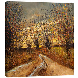 Leinwandbild Sonnenuntergang