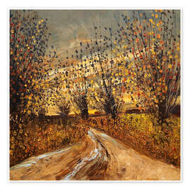 Poster Sonnenuntergang