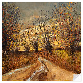 Wandsticker Sonnenuntergang