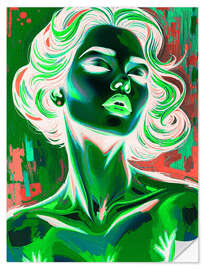 Wandsticker Neidgöttin