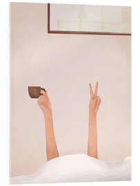 Acrylglasbild Guten friedlichen Morgen