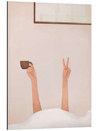 Alubild Guten friedlichen Morgen