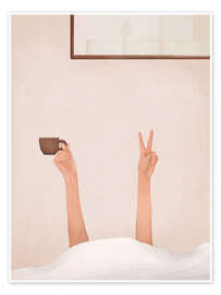 Poster Guten friedlichen Morgen