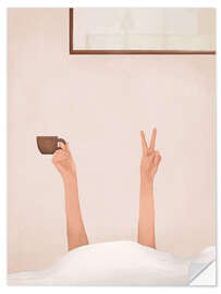 Wandsticker Guten friedlichen Morgen