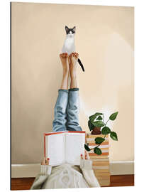 Magnettafel Pfoten und Prosa