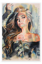 Poster Fading Fragrance I - EllectraArt