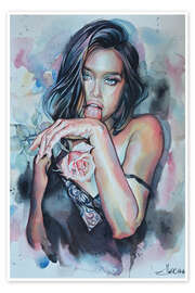 Poster Fading Fragrance II - EllectraArt