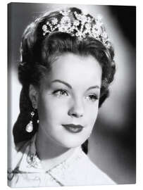 Leinwandbild Romy Schneider in "Sissi", 1957