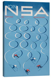Leinwandbild Join the National Ski Association