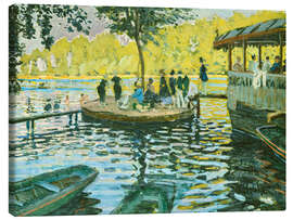 Leinwandbild Grenouillère - Claude Monet