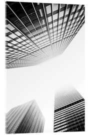 Acrylglasbild Wolkenkratzer in Manhattan