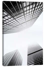 Leinwandbild Wolkenkratzer in Manhattan