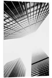 Hartschaumbild Wolkenkratzer in Manhattan