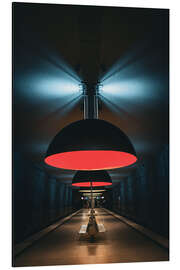 Tableau en aluminium Big lamps from Munich - Flo Klein