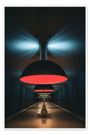 Wandbild Dicke Lampen aus München - Flo Klein