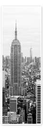 Wandbild Empire State Building, New York II - Flo Klein