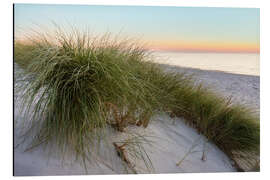 Alubild Stille am Weststrand