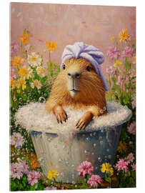 Acrylglasbild Badezeit