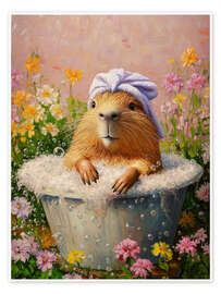 Wandbild Badezeit - DejaReve