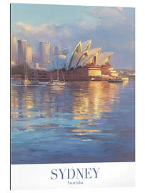 Gallery Print Sydney Retro Reisekunst