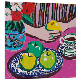 Hartschaumbild Fauve Apples