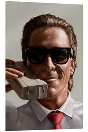 Acrylglasbild American Psycho, Patrick Bateman