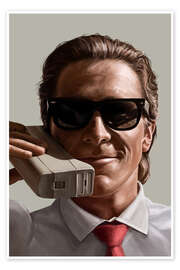 Poster American Psycho, Patrick Bateman