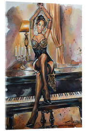 Acrylglasbild Heartstrings I