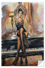 Wandsticker Heartstrings I