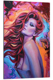 Aluminium print Siren - EllectraArt