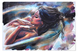 Sticker mural Shallow Waters - EllectraArt