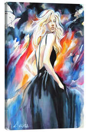 Leinwandbild Unbetitelte Lügen und Regenbögen - EllectraArt