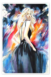 Wandbild Unbetitelte Lügen und Regenbögen - EllectraArt