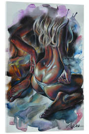 Acrylglasbild Caramel - EllectraArt