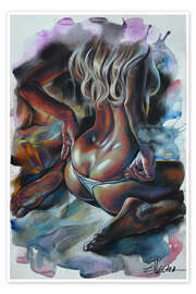 Poster Caramel - EllectraArt