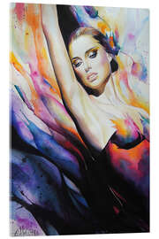 Acrylglasbild Black swan II - EllectraArt