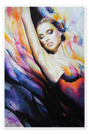 Poster Black swan II - EllectraArt