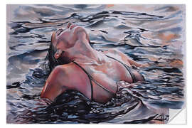 Sticker mural Breathe - EllectraArt