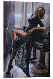 Acrylglasbild Set Me on Fire II - EllectraArt