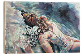 Holzbild Immersion - EllectraArt