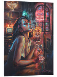 Acrylglasbild Bad Habit - EllectraArt