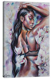 Leinwandbild White Orchids