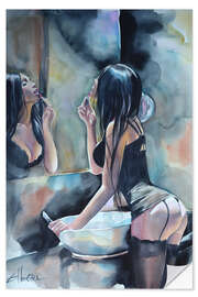 Wandsticker Heroine Lips