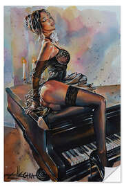 Wandsticker Heartstrings II