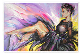 Wandbild Misty Copeland - EllectraArt