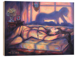 Holzbild Moving Shadow